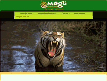 Tablet Screenshot of mogliresorts.com